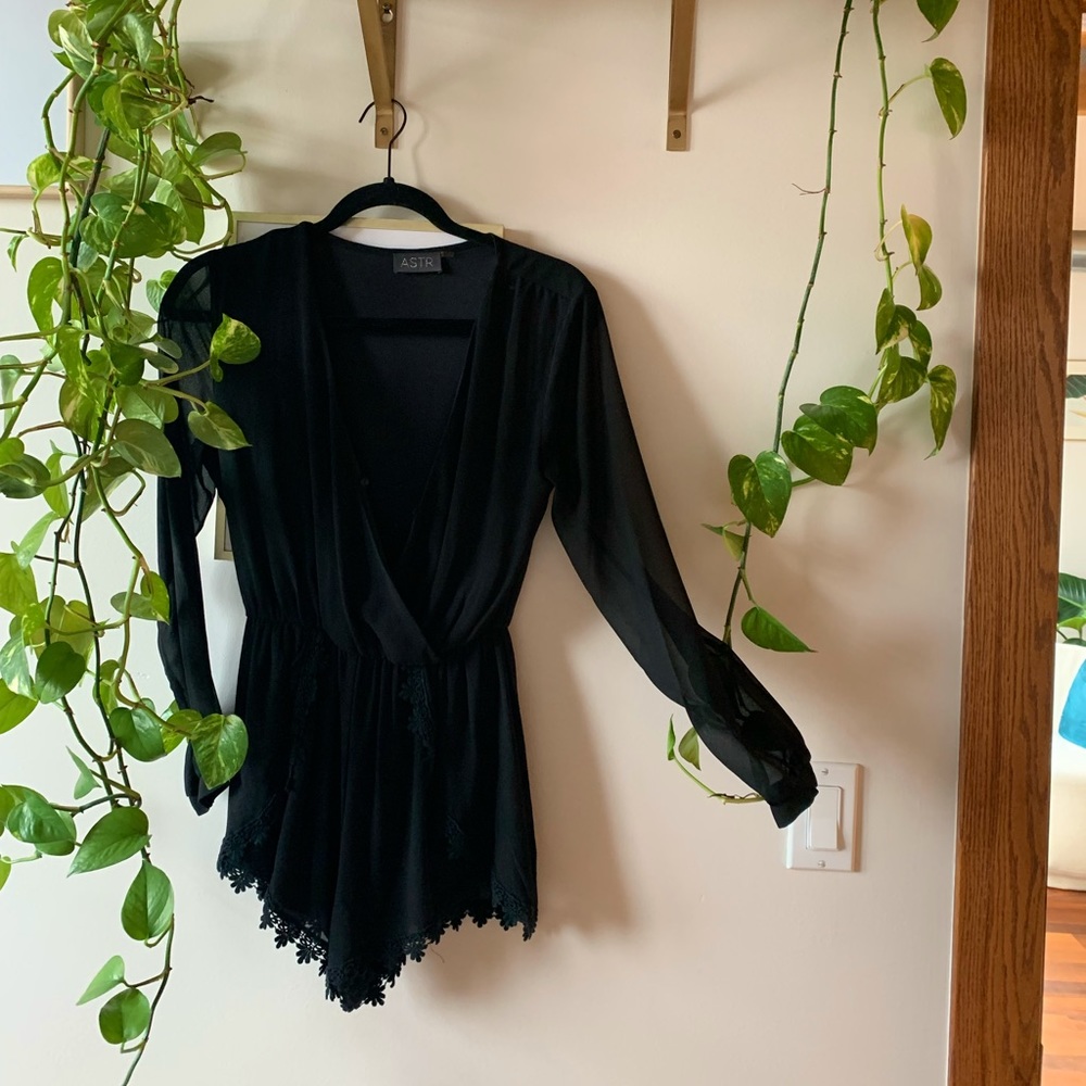 Black romper